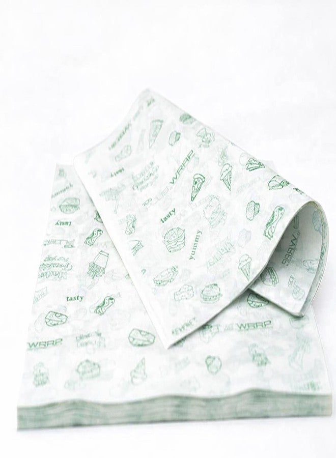 Jamboree!!! 100pcs 10x10 Inch Baking Parchment Sheets - Non-Stick Greaseproof Sandwich Wrap Paper for Food Wrapping, Baking, Air Fryer, Burger, Cookies, Bread, and Snacks - Image 1